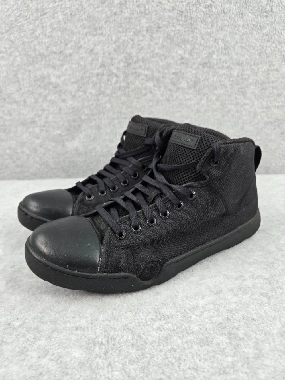 Altama Boots Maritime Shoes Mens 10.5 Black Canvas Tactical Assault Sneakers